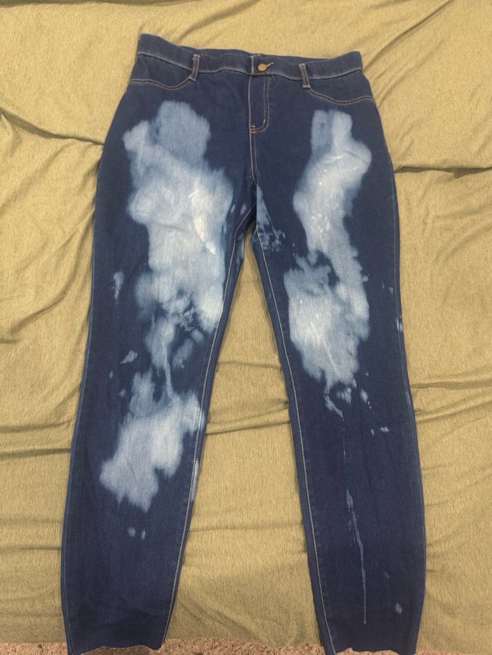 Time-and-tru Women's Blue and Navy Jeans